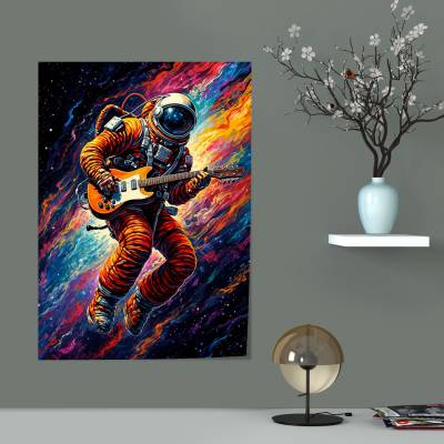 پوستر  طرح فضانورد (Astronaut) - کد : 005