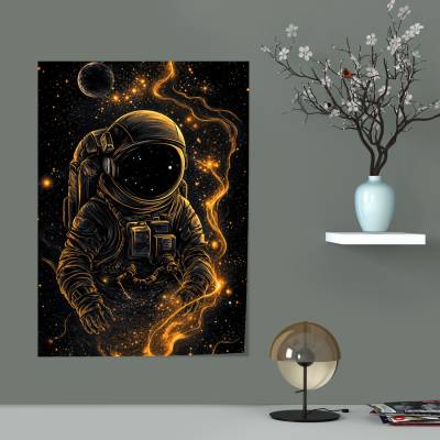 پوستر  طرح فضانورد (Astronaut) - کد : 009