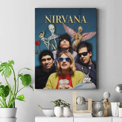 تابلو کنواس (بوم) نیروانا 5 - Nirvana