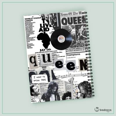 دفتر یادداشت کوئین1 - Queen