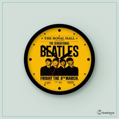 ساعت دیواری  The Beatles 18