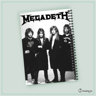 دفتر یادداشت مگادث - Megadeth