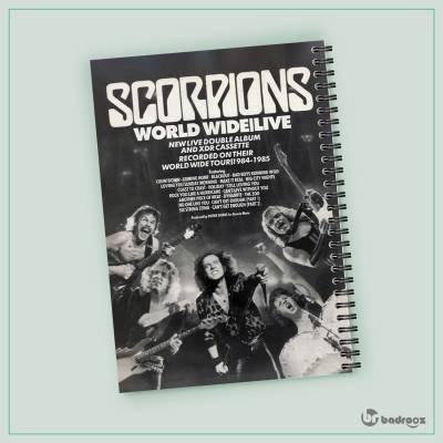 دفتر یادداشت اسکورپیونز 1- Scorpions