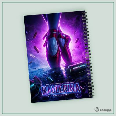 دفتر یادداشت ballerina
