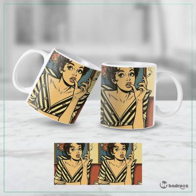 ماگ  classic girl