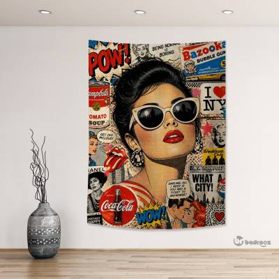 بک دراپ pop art 1