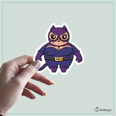 استیکر و برچسب زن گربه ای/ Catwoman