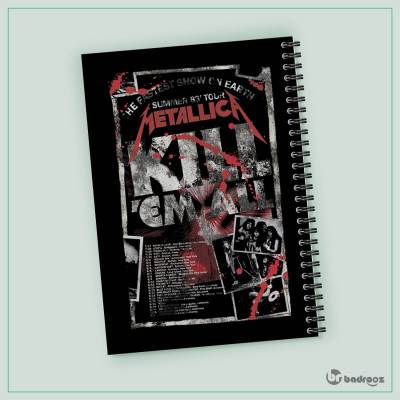 دفتر یادداشت متالیکا 8 - Metallica