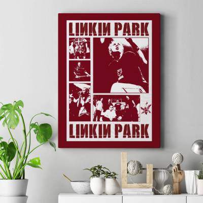 تابلو کنواس (بوم) لینکین پارک -Linkin park2