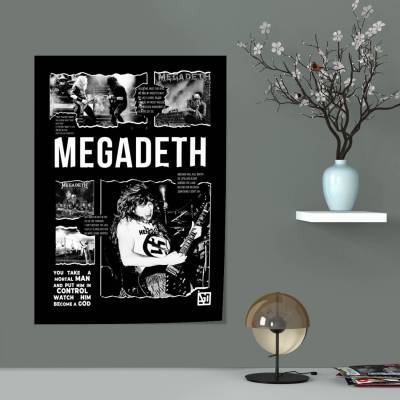 پوستر  مگادث 1 - Megadeth