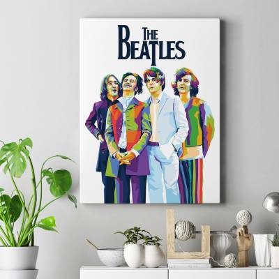 قاب کنواس The Beatles 19
