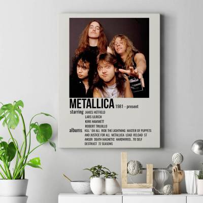 تابلو کنواس (بوم) متالیکا 8 - Metallica