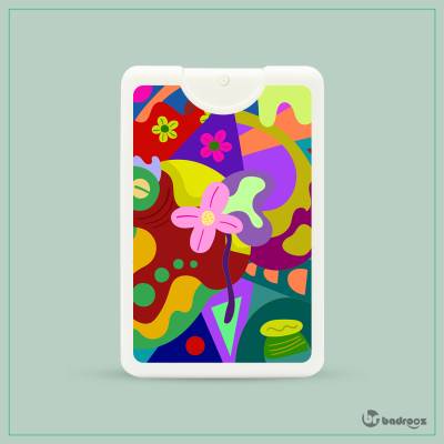 عطرجیبی  Doodle art - دودل آرت- طرح 1
