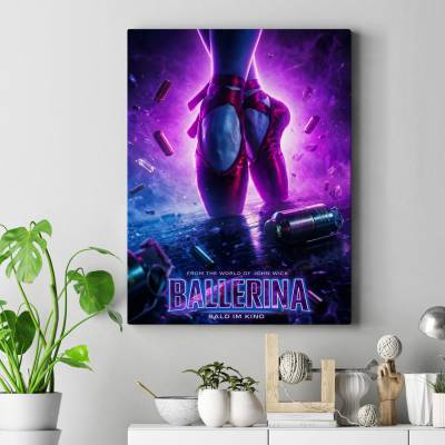 تابلو کنواس (بوم) ballerina