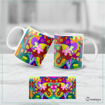 ماگ   Doodle art - دودل آرت- طرح 1