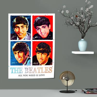 پوستر سیلک The Beatles 20