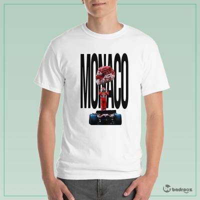 تی شرت مردانه F1 Club | Charles Leclerc |  Monaco Special