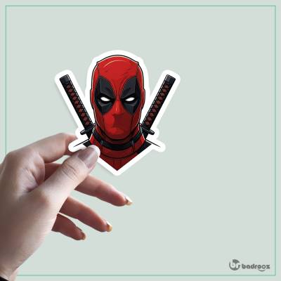 استیکر و برچسب dead pool