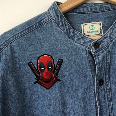 پچ حرارتی (برچسب لباس) dead pool
