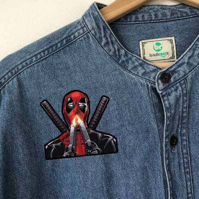 پچ حرارتی (برچسب لباس) dead pool-2