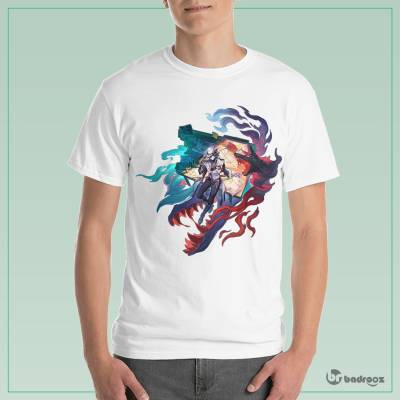 تی شرت مردانه Ashveil Splash Artwork