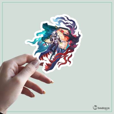 استیکر و برچسب Ashveil Splash Artwork