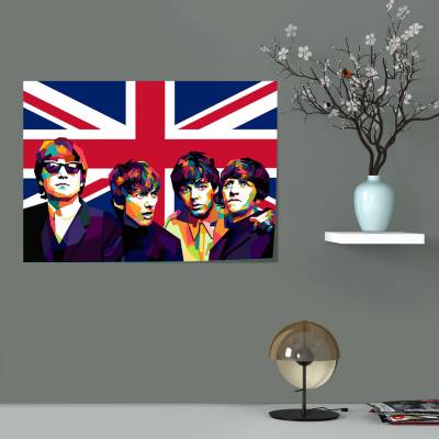 پوستر سیلک The Beatles 21