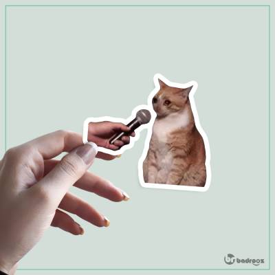 استیکر و برچسب گربه گریون