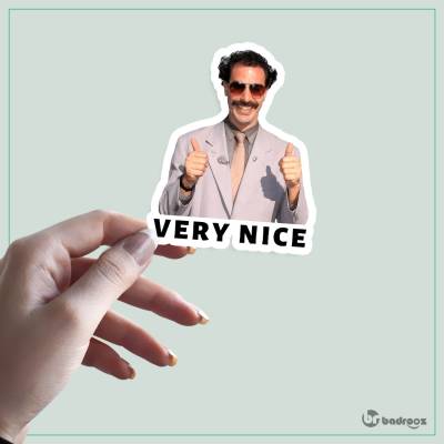 استیکر و برچسب بورات - Borat