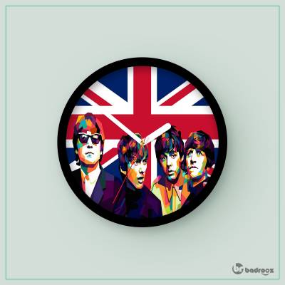 ساعت دیواری  The Beatles 21