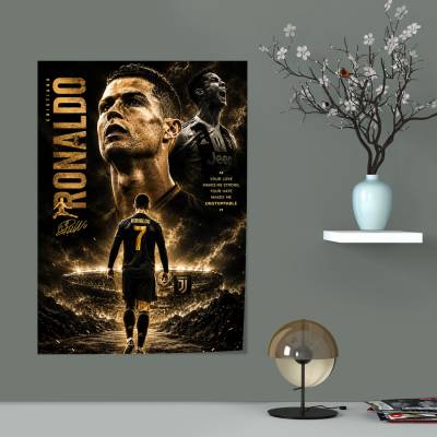 پوستر  طرح کریستین رونالدو (Cristiano Ronaldo) - کد : 002