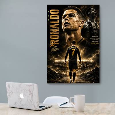 شاسی  طرح کریستین رونالدو (Cristiano Ronaldo) - کد : 002