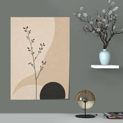 پوستر  طرح مینیمال ابسترکت ( Minimal Abstract) - کد : 001