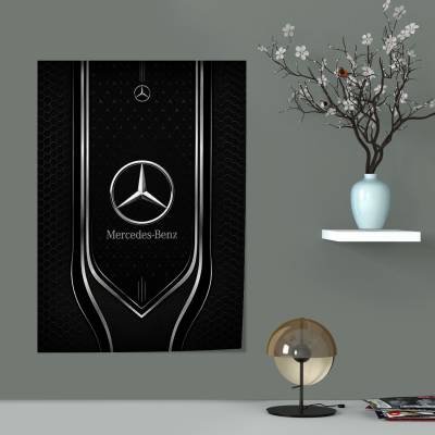 پوستر  طرح مرسدس بنز ( Mercedes-Benz) - کد : 001