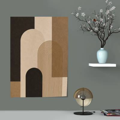 پوستر  طرح مینیمال ابسترکت ( Minimal Abstract) - کد : 003