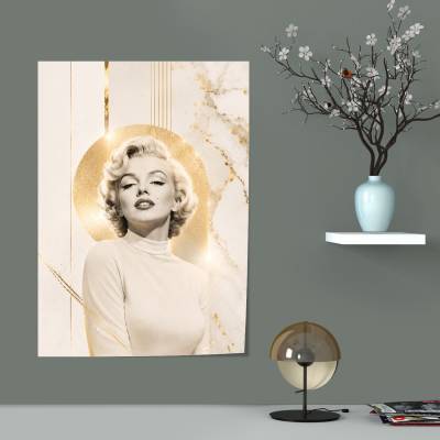 پوستر  طرح مرلین مونرو ( Marilyn Monroe) - کد : 003