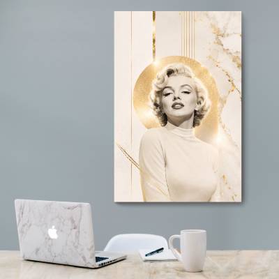 شاسی  طرح مرلین مونرو ( Marilyn Monroe) - کد : 003