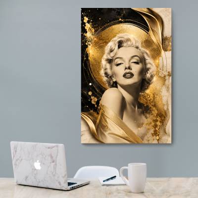 شاسی  طرح مرلین مونرو ( Marilyn Monroe) - کد : 005