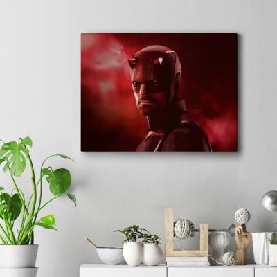تابلو کنواس (بوم) طرح دردویل ( Daredevil) - کد : 001