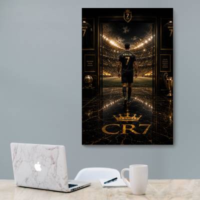شاسی  طرح کریستیانو رونالدو (Cristiano Ronaldo) - کد : 006