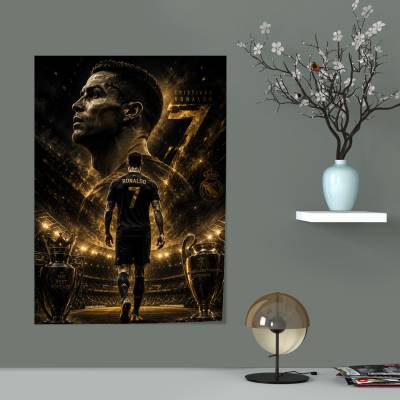 پوستر  طرح کریستیانو رونالدو (Cristiano Ronaldo) - کد : 007