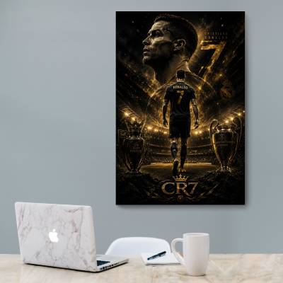 شاسی  طرح کریستیانو رونالدو (Cristiano Ronaldo) - کد : 007