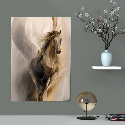 پوستر  طرح اسب ( Horse) - کد : 001