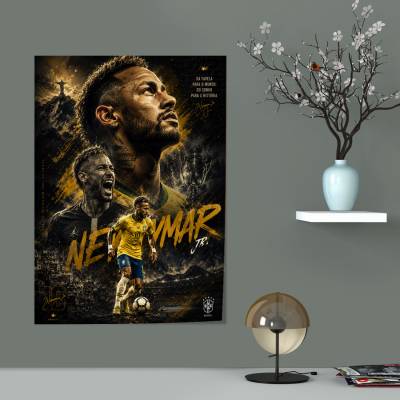 پوستر  طرح نیمار ( Neymar) - کد : 001