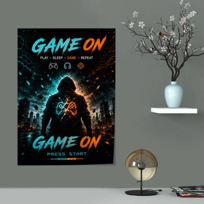 پوستر  طرح گیمینگ ( Gaming) - کد : 003