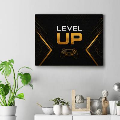 تابلو کنواس (بوم) طرح گیمینگ ( Gaming) - کد : 012