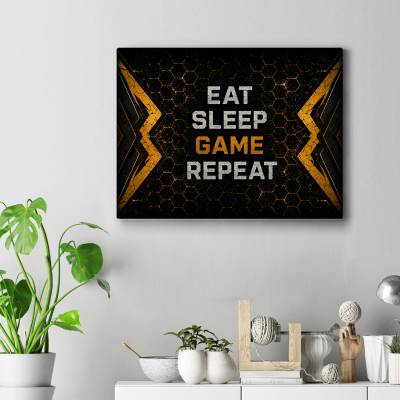 تابلو کنواس (بوم) طرح گیمینگ ( Gaming) - کد : 023