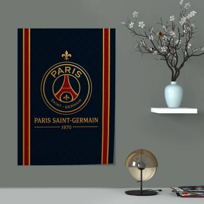 پوستر  طرح پاری سن ژرمن ( Paris Saint-Germain) - کد : 001