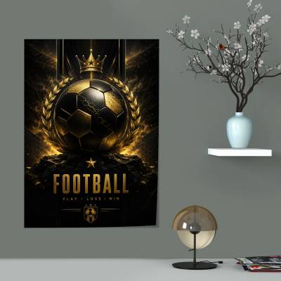 پوستر  طرح فوتبال ( Football) - کد : 001