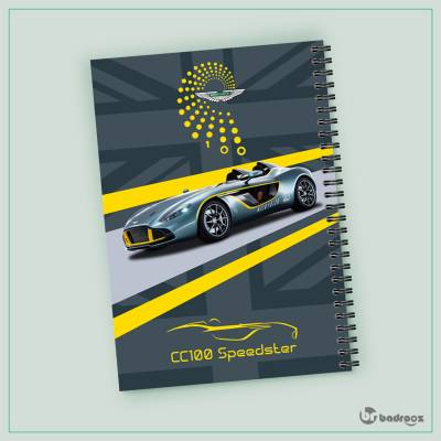 دفتر یادداشت Aston martin cc100 speedster
